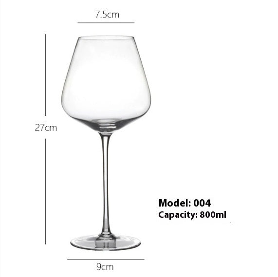 Crystal Red Wine Glass