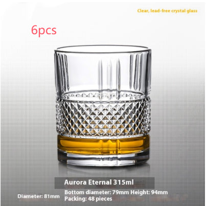 Whiskey Shot Crystal Beer Glass