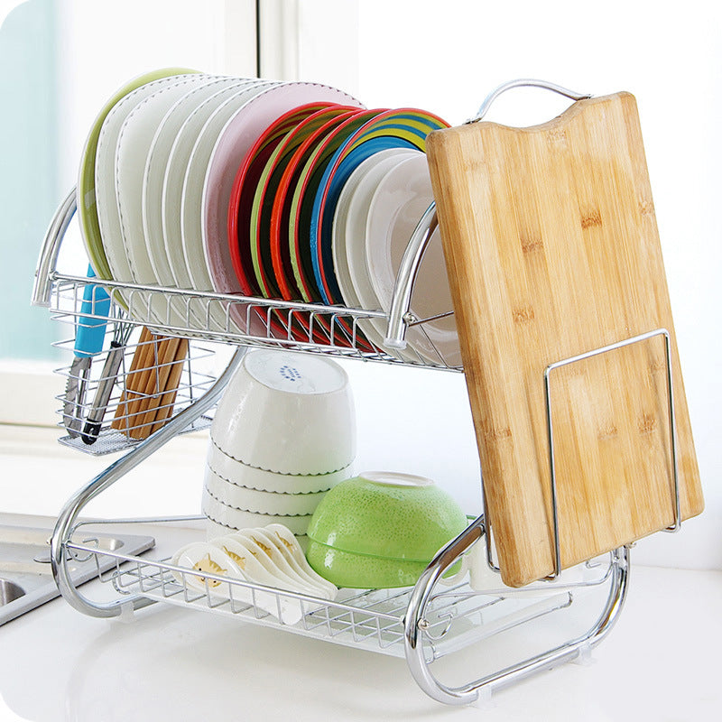 Stainless steel kitchen storage rack