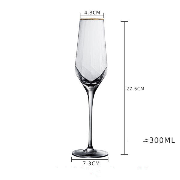 Red wine creative champagne glass set