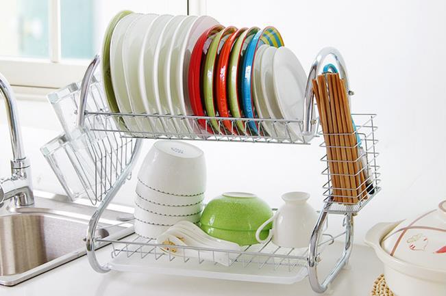Stainless steel kitchen storage rack