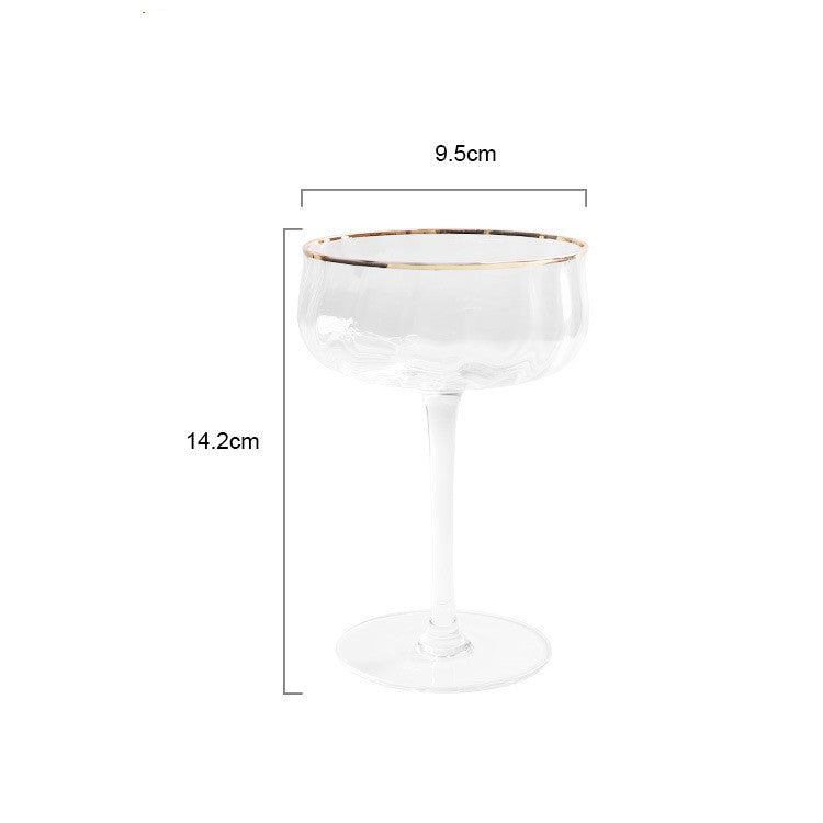 Tulip Crystal Glass Wine Set