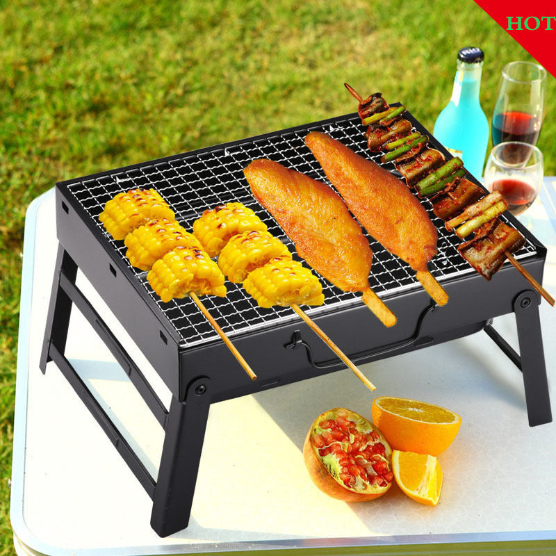 Charcoal Barbecue Outdoor Folding Grill