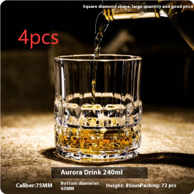 Whiskey Shot Crystal Beer Glass