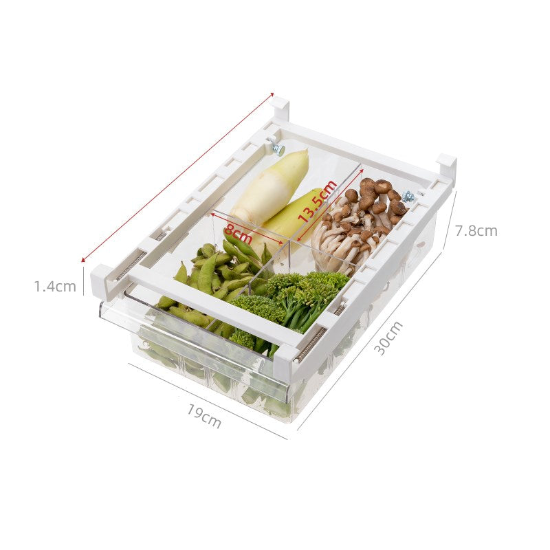 Kitchen Adjustable Refrigerator Storage Rack