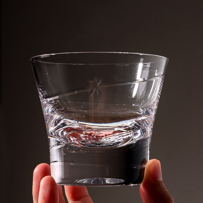 Household Whiskey Crystal Glass