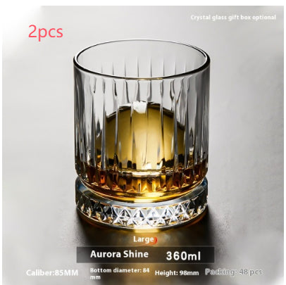 Whiskey Shot Crystal Beer Glass