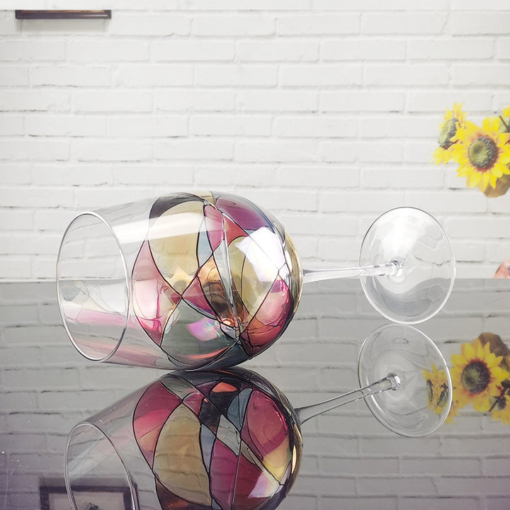 Crystal Red Wine Glass Household Goblet Set