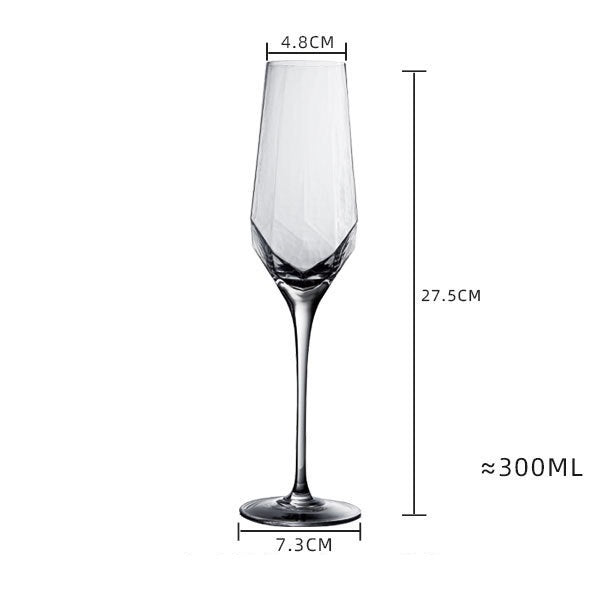 Red wine creative champagne glass set