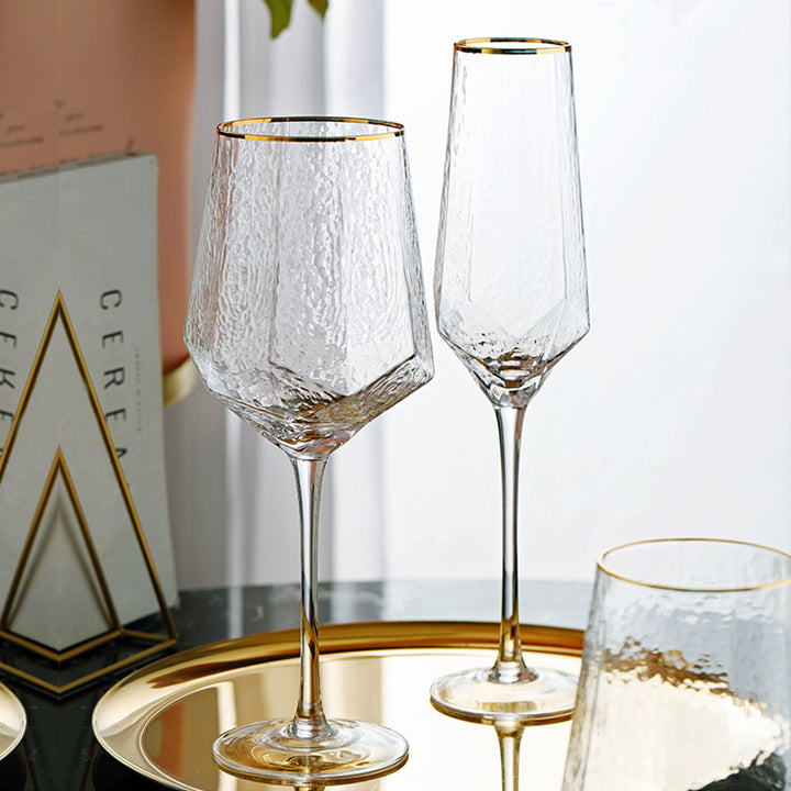 Red wine creative champagne glass set