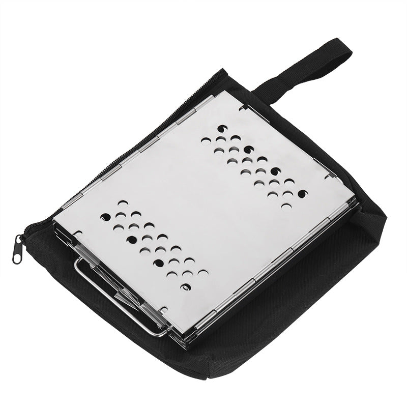 Portable Camping Dual-use Outdoor Barbecue Grill