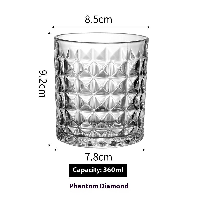 Whiskey Shot Crystal Beer Glass