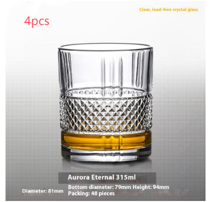 Whiskey Shot Crystal Beer Glass