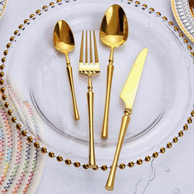 Fork Spoon Steak Cutlery Four Piece Set