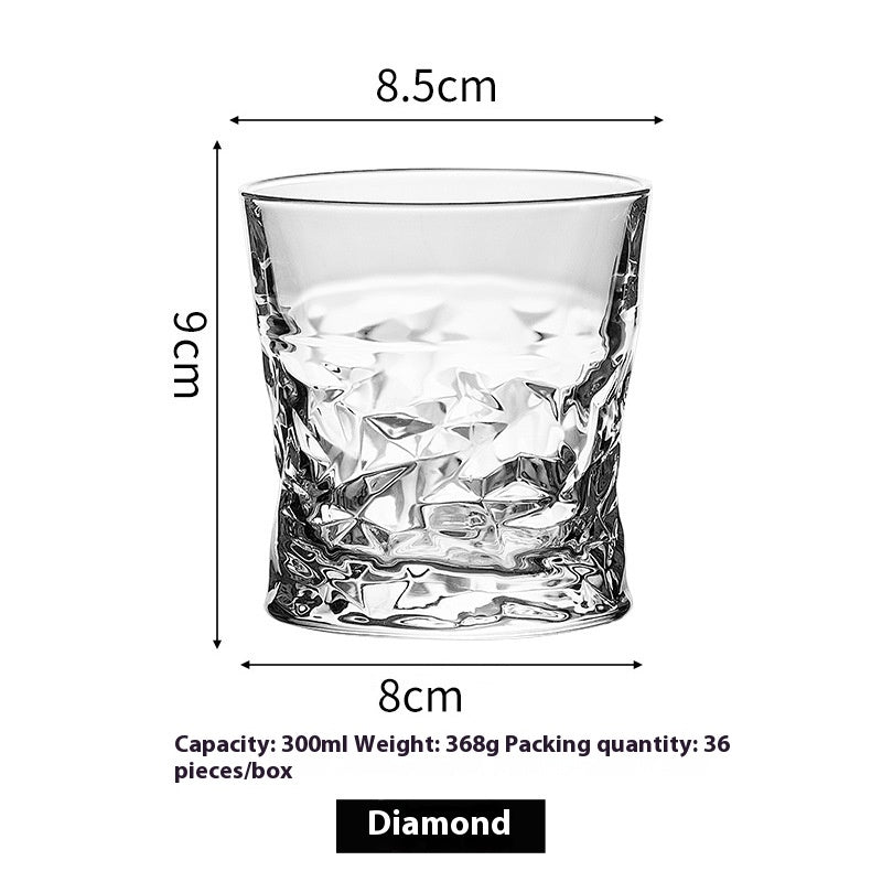 Whiskey Shot Crystal Beer Glass