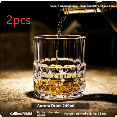 Whiskey Shot Crystal Beer Glass