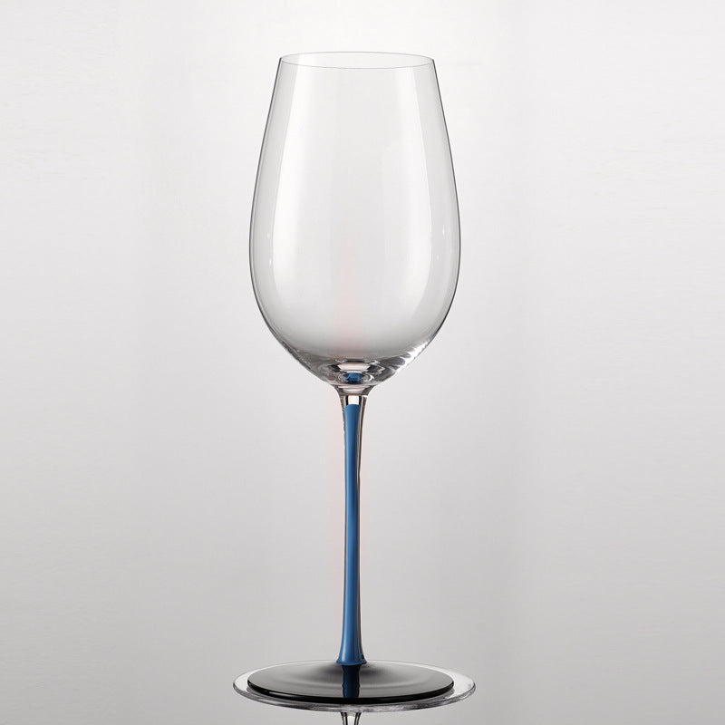 Lead-free Crystal Red Wine Glass Set