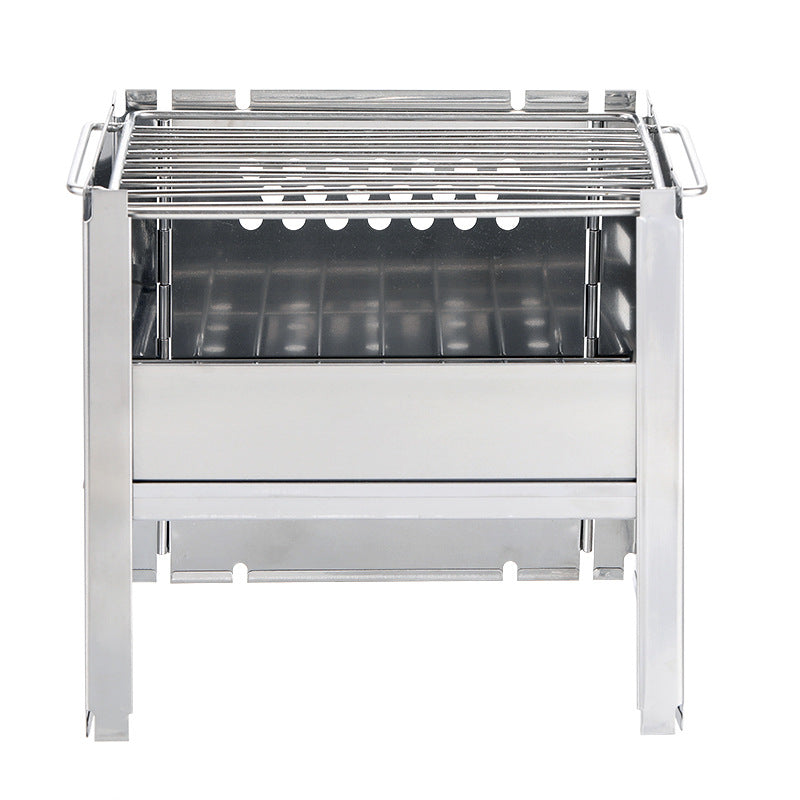 Portable Camping Dual-use Outdoor Barbecue Grill