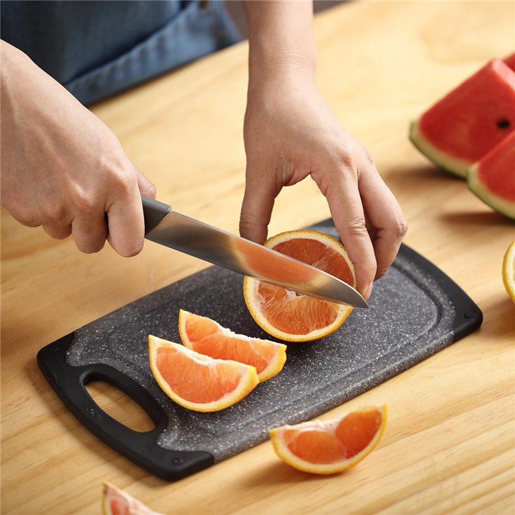 Imitation Marble Plastic Vegetable Cutting Board