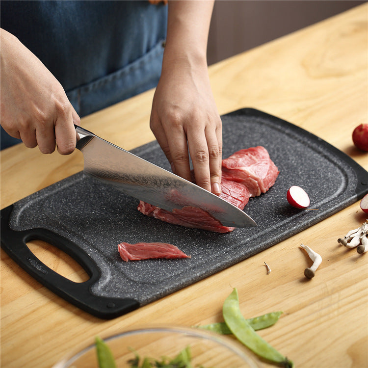 Imitation Marble Plastic Vegetable Cutting Board