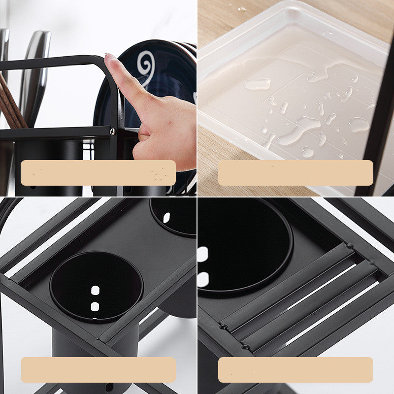 Chopsticks Dish Drain Storage Rack